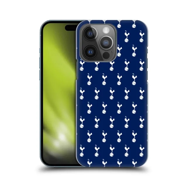 Tottenham Hotspur Repeat Hard Back Phone Case Compatible - Blue - iPhone
