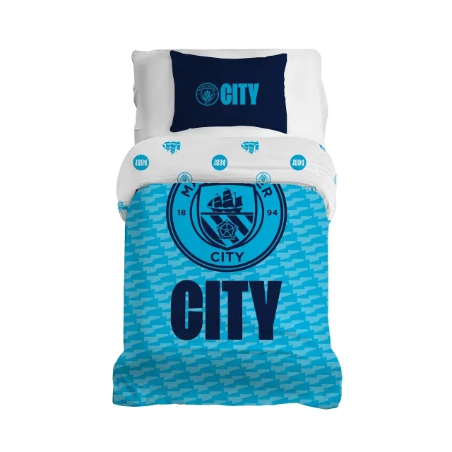 Manchester City Single Panel Duvet