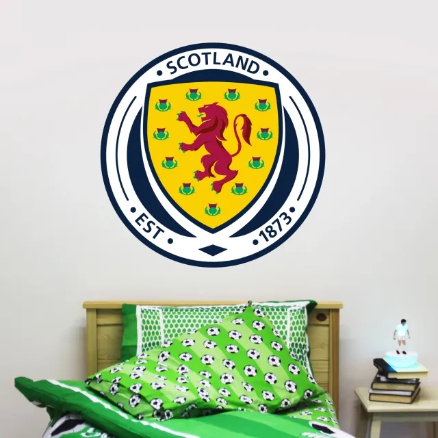 Scotland Crest Wall Sticker - 60cm width x 60cm height