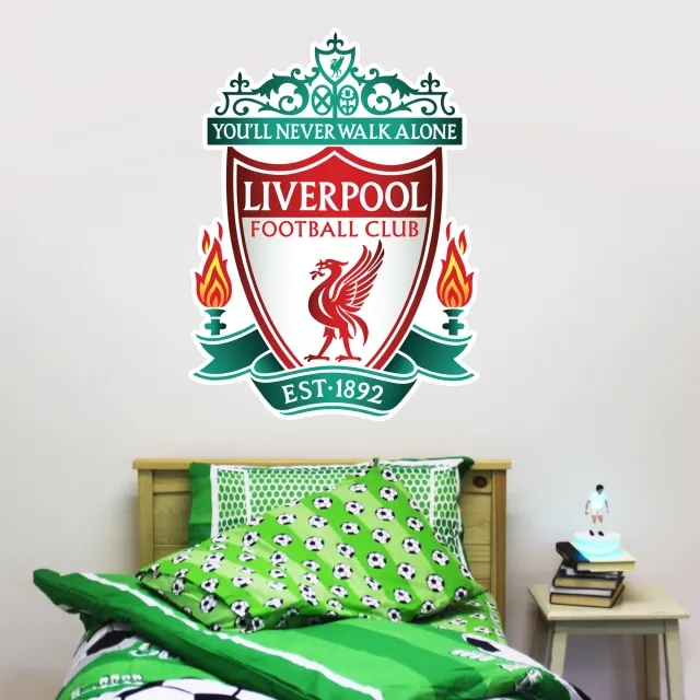 Liverpool Crest Wall Sticker - 60cm height x 45cm width
