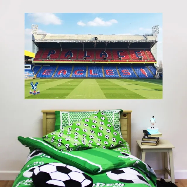Crystal Palace Stadium Wall Sticker - 90cm width x 55cm height