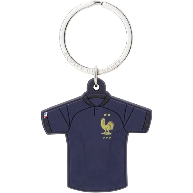 No Brand France PVC Keyring - Number 7