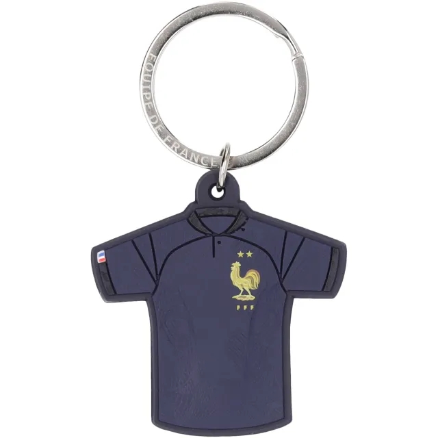 No Brand France PVC Keyring - Number 9