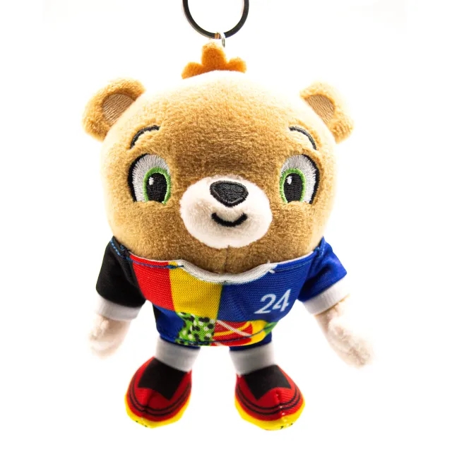 EURO 2024 Mascot Plush Keyring - 12cm