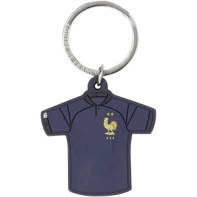 France PVC Keyring - Number 21