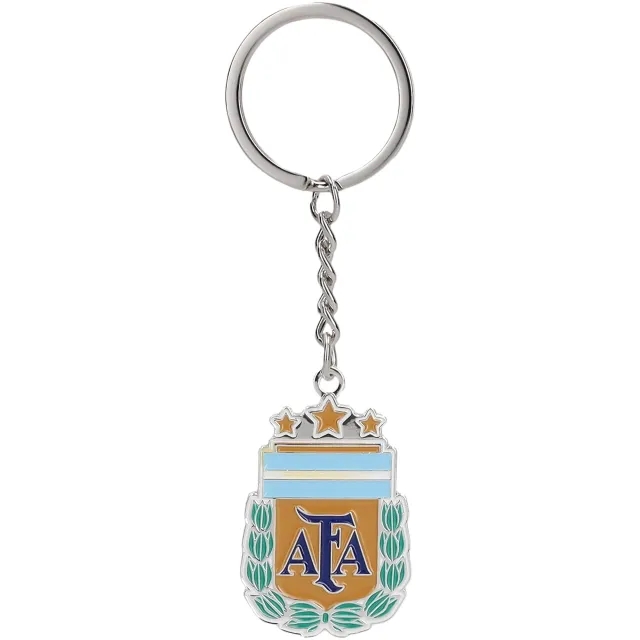 No Brand Argentina Crest Keyring