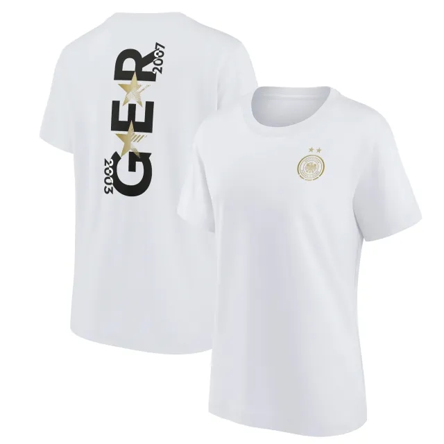 Fanatics Unlabeled Germany Hometown Graphic T-Shirt - White - Womens