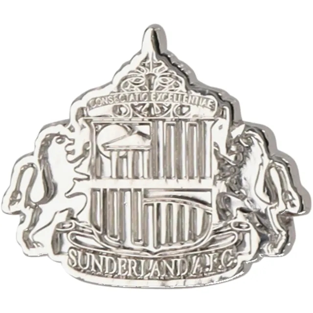 Sunderland Crest Badge - Silver Plated