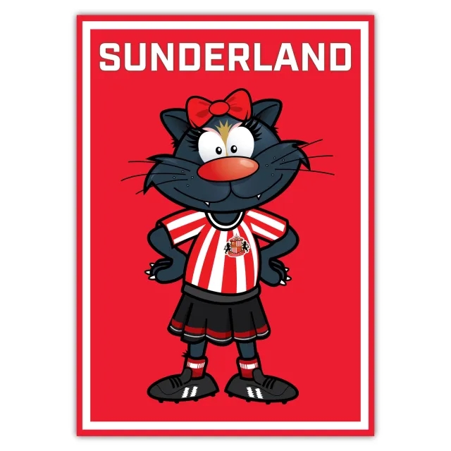 Fanatics Unlabeled Sunderland Delilah Print - Unframed A2
