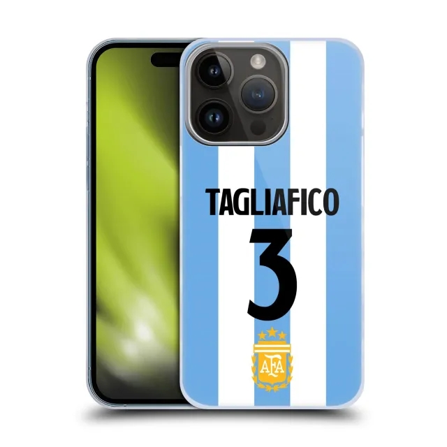 Argentina Nicolas Tagliafico Name and Number Phone Case - iPhone