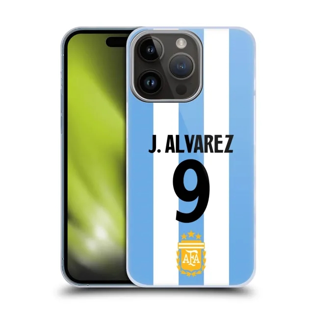 Argentina Julian Alvarez Name and Number Phone Case - iPhone