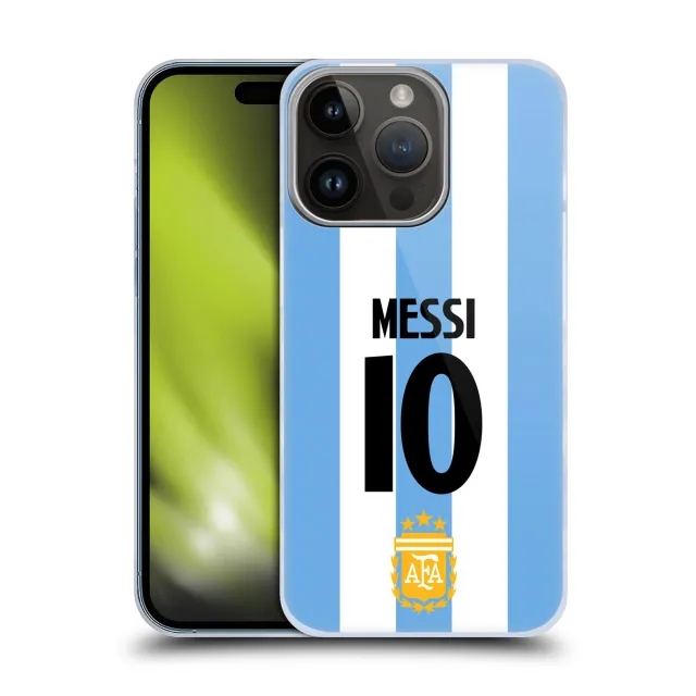 Fanatics Unlabeled Argentina Messi Name and Number Phone Case - iPhone