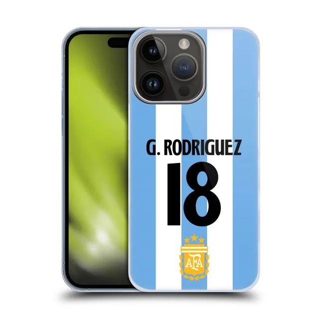 Argentina Guido Rodriguez Name and Number Phone Case - iPhone