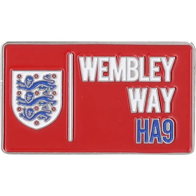 England Street Sign Pin Badge