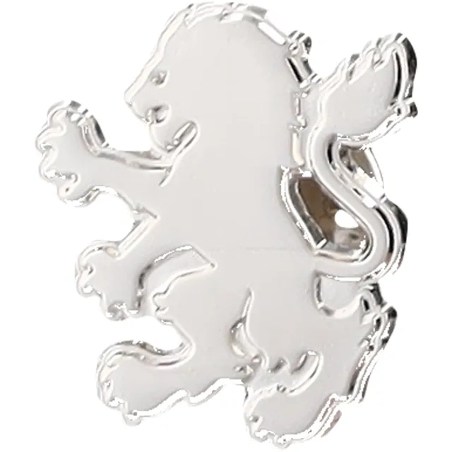 Fanatics Unlabeled Aston Villa Lion Badge - Silver Plated