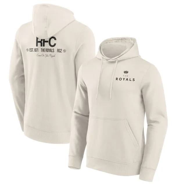 Fanatics Reading End Credits Graphic Hoodie - Off White - Mens