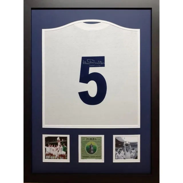 Champion Jack Charlton #5 Signed Shirt - Framed