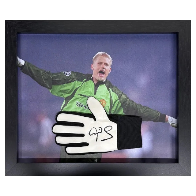Champion Peter Schmeichel Glove - Framed