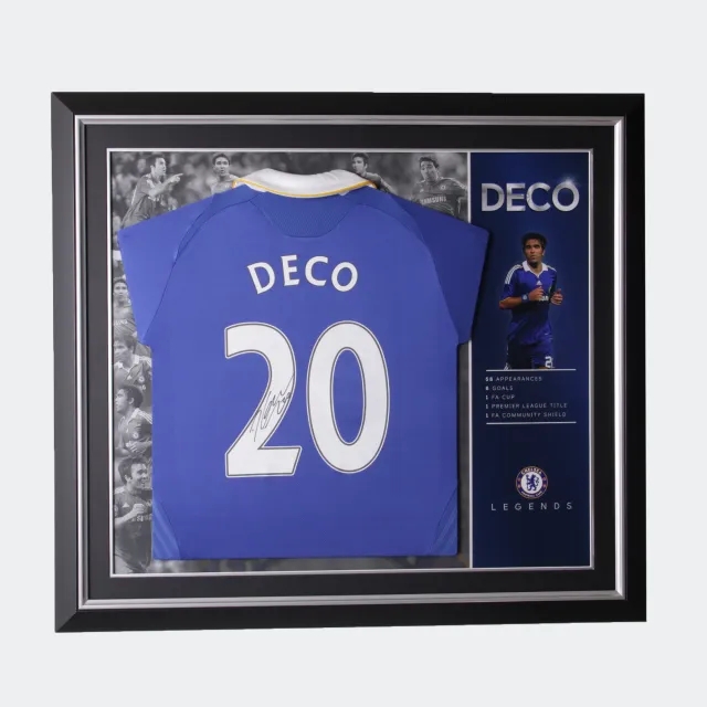 Chelsea Deco 2004-2005 – Signed Framed Shirt