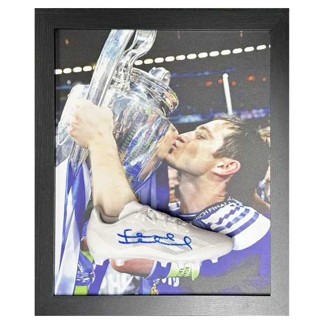 Chelsea Frank Lampard Signed Football Boot