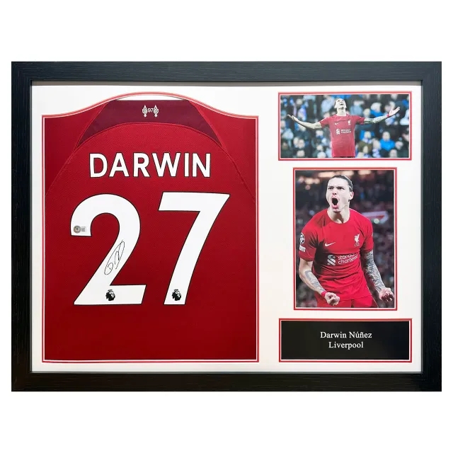 Liverpool Darwin Nunez Signed Shirt