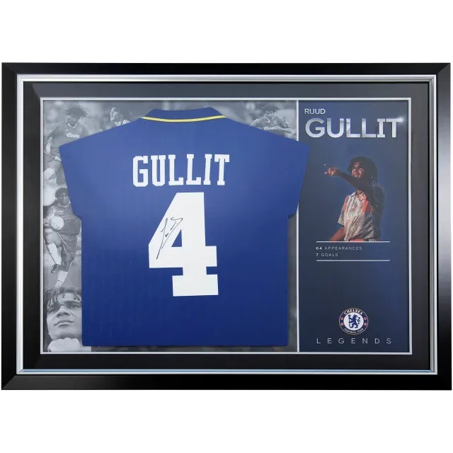 Chelsea Gullit – Signed Framed Shirt