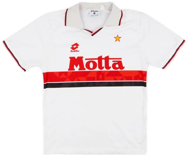 Lotto 1993-94 AC Milan Away Shirt - 8/10 - (M)