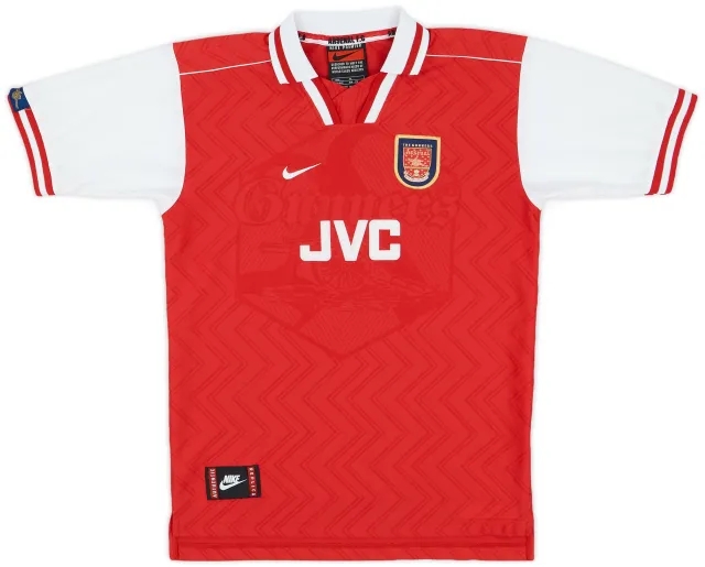Nike 1996-98 Arsenal Home Shirt - 9/10 - (XL.Boys)