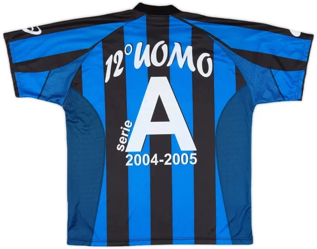 Asics 2004-05 Atalanta Basic '12 Uomo' Home Shirt (XL)