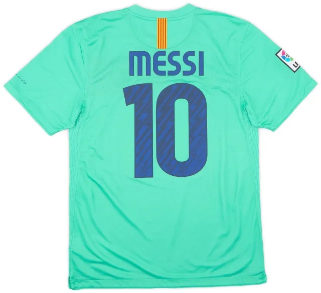 Nike 2010-11 Barcelona Away Shirt Messi #10 - 8/10 - (M)