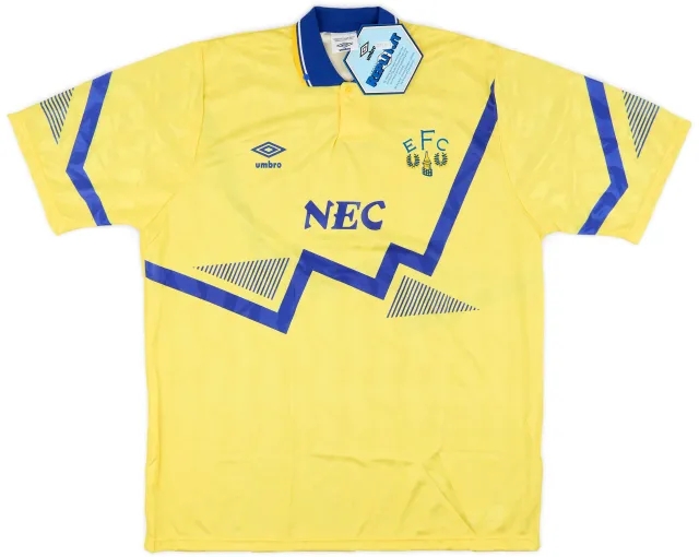 Umbro 1990-92 Everton Away Shirt (XL)