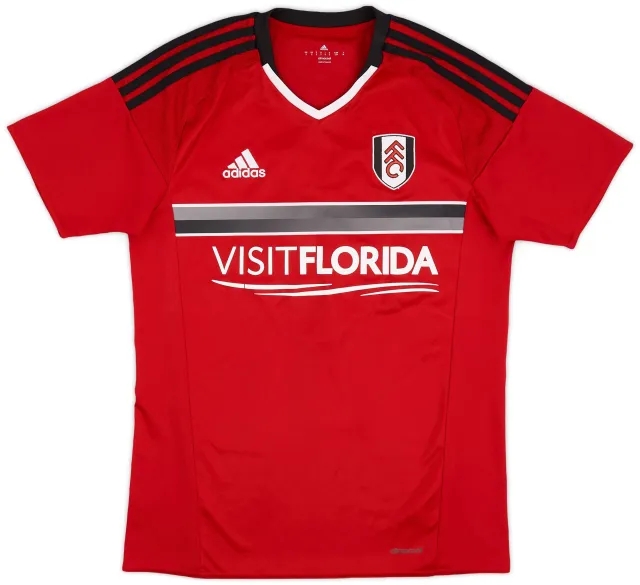 adidas 2016-17 Fulham Away Shirt #9 - 7/10 - (S)