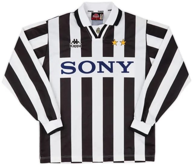 Kappa 1995-97 Juventus Home L/S Shirt - 9/10 - (S)