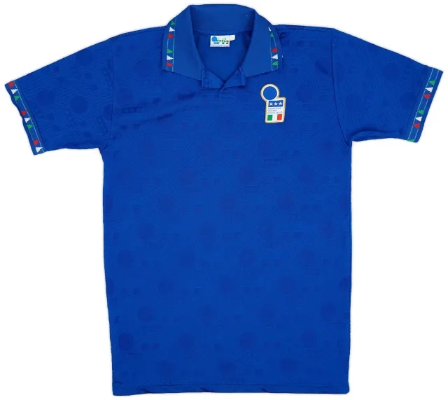 Diadora 1994 Italy Home Shirt #10 (Baggio) - 6/10 - (M)