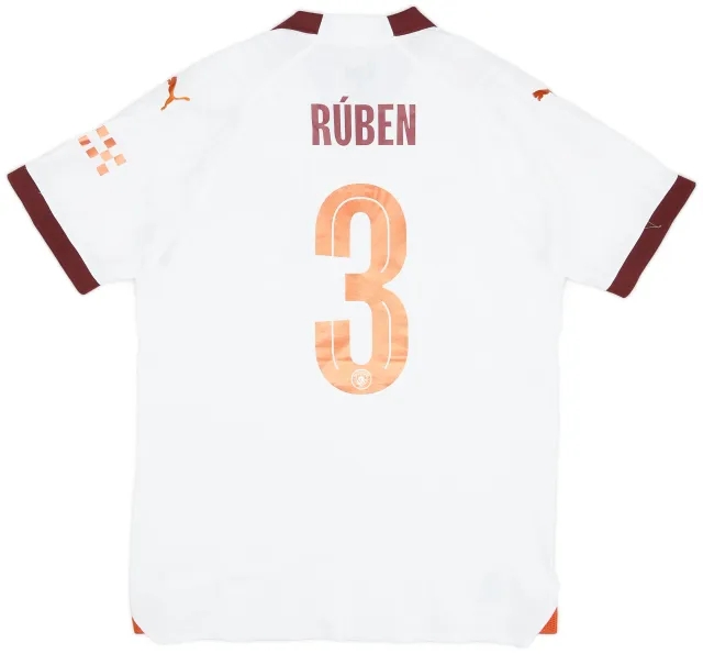 Puma 2023-24 Manchester City Match Issue FA Cup Away Shirt Ruben #3