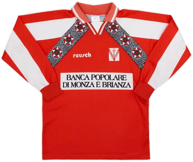 1995-96 Monza Home L/S Shirt #9 - 8/10 - (S)