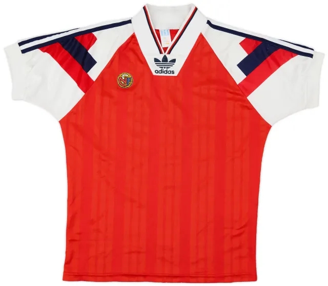 adidas 1992-94 Norway Home Shirt - 9/10 - (S)