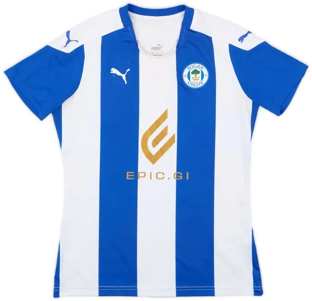 Puma 2020-21 Wigan Home Shirt - 6/10 - (Women's S)