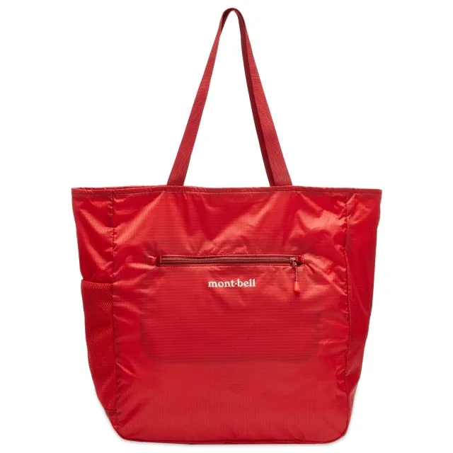 Montbell Men's Pocketable Ripstop Light Tote - M Red