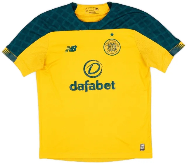 NewBalance 2019-20 Celtic Away Shirt - 6/10 - (M)