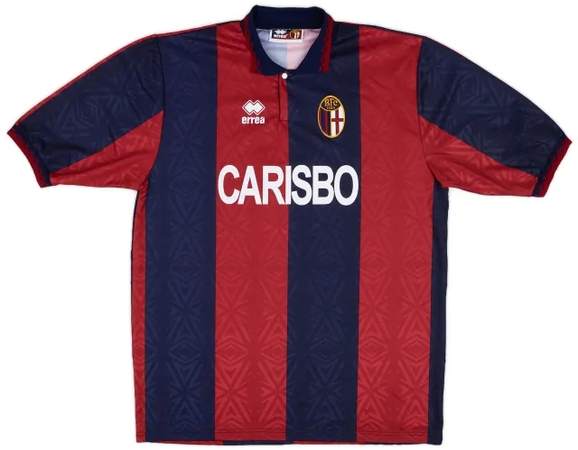 Errea 1995-96 Bologna Home Shirt #8 - 8/10 - (XXL)
