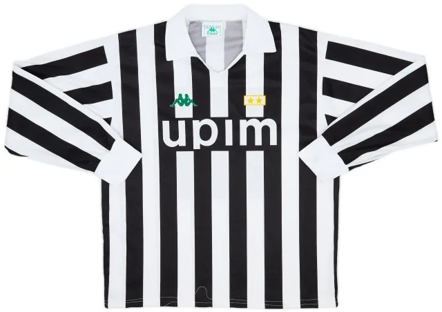Kappa 1991-92 Juventus Home L/S Shirt - 8/10 - (L)