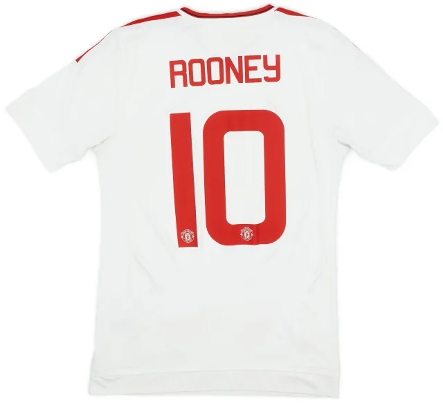 adidas 2015-16 Manchester United Away Shirt Rooney #10 - 8/10 - (S)