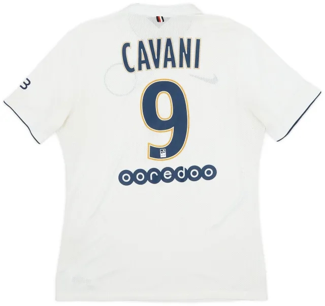 Nike 2014-15 Paris Saint-Germain Authentic Away Shirt Cavani #9 - 6/10 - (M)