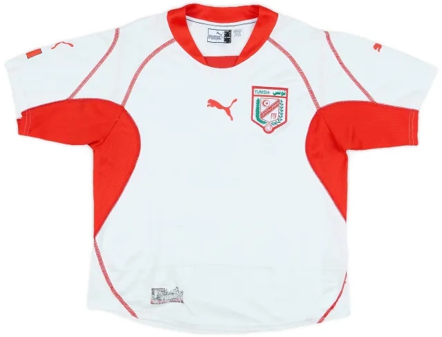 Puma 2002-04 Tunisia Home Shirt - 5/10 - (S)