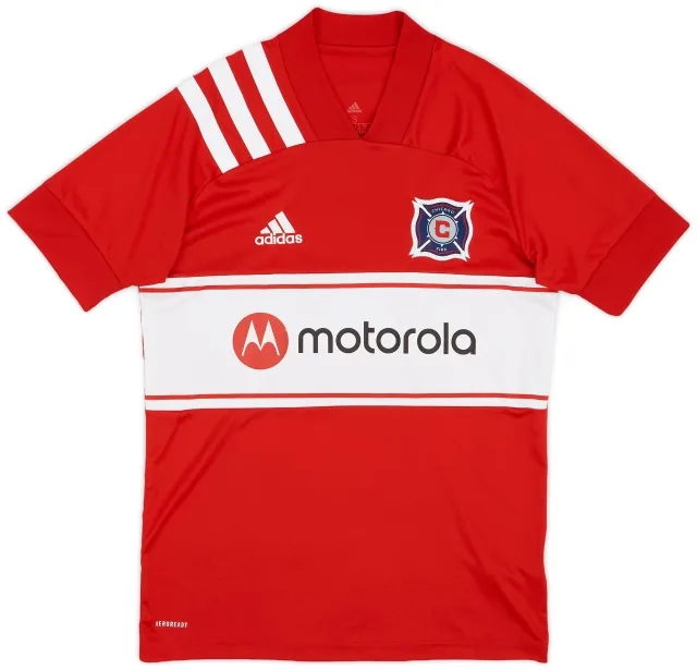 adidas 2019 Chicago Fire Home Shirt - 7/10 - (S)