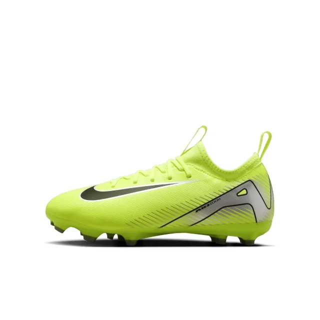 Nike Jr. Mercurial Vapor 16 Academy Younger/Older Kids' MG Low-Top Football Boot - Yellow - Recycled Content Minimum