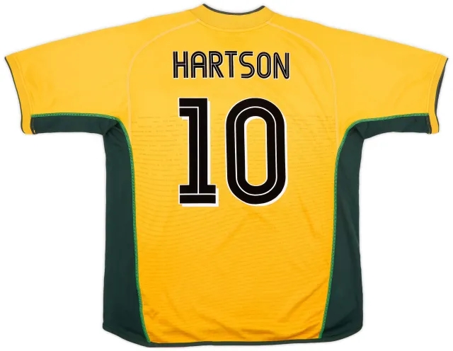 Umbro 2002-03 Celtic Away Shirt Hartson #10 - 6/10 - (XL)