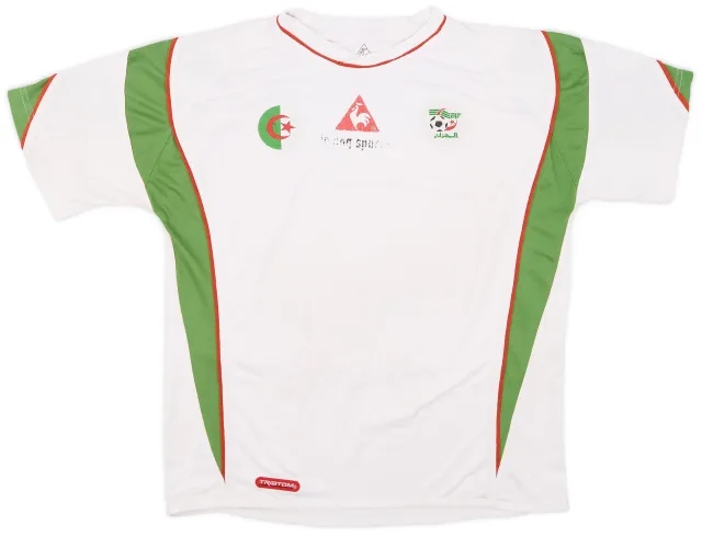 LeCoqSportif 2004-06 Algeria Home Shirt - 5/10 - (L)