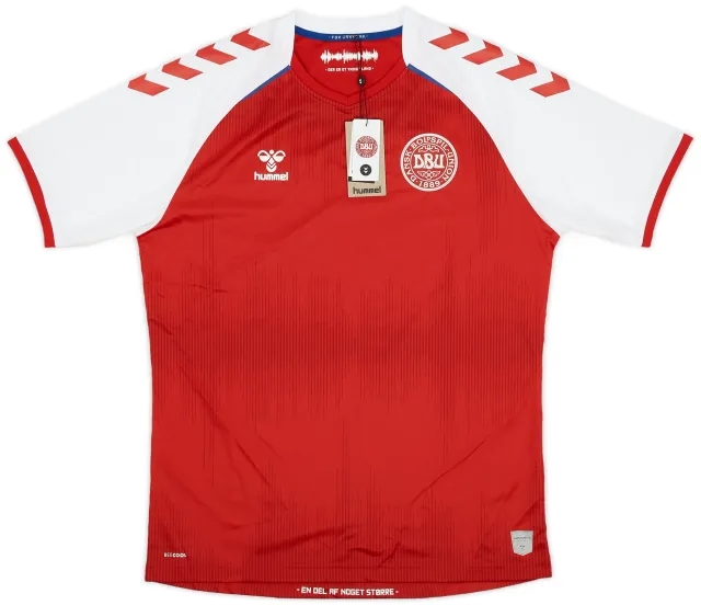 Hummel 2020-21 Denmark Home Shirt (XL)
